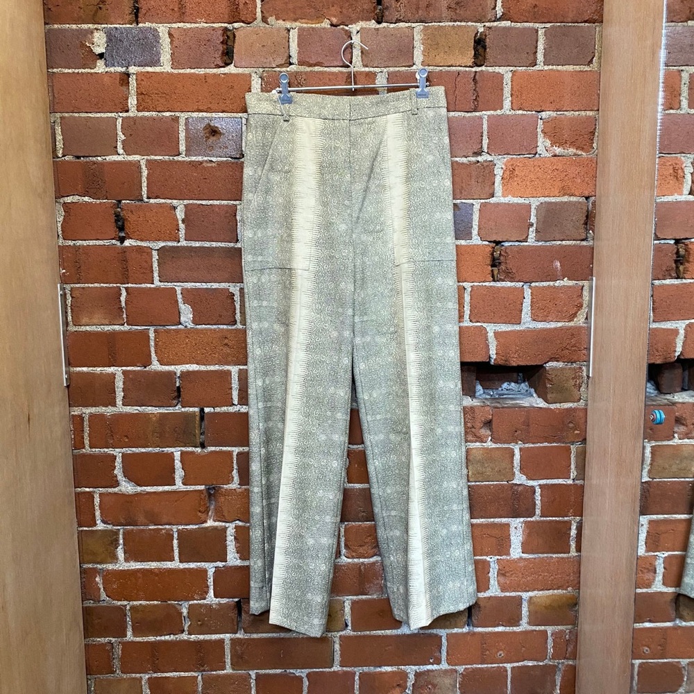 Chloe 2011 Snake Wide-Leg Pants - Picture 2 of 5
